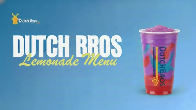 Dutch Bros Lemonade Menu 2026
