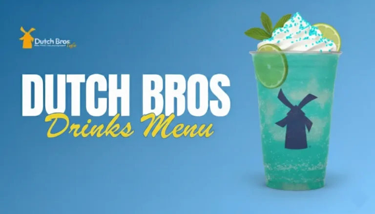Dutch Bros Drinks Menu
