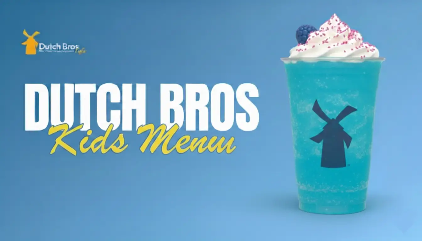 Dutch Bros Kids Menu with Prices 2026