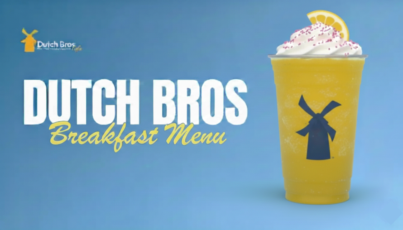 Dutch Bros Breakfast Menu 2026
