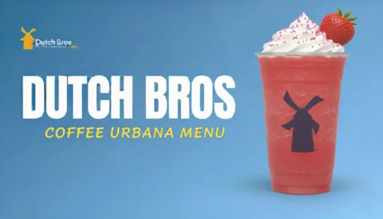 Dutch Bros Coffee Urbana Menu